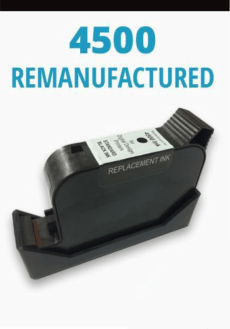 Cartucho de tinta negra Evolution 4500 remanufacturado