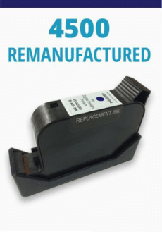 Evolution 4500 blue spot ink cartridge remanufactured