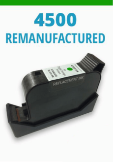 Evolution 4500 in green spot cartridge remanufactured