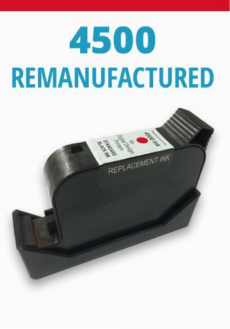 Cartucho de tinta de punto rojo remanufacturado Evolution 4500